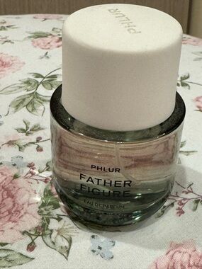 PHLUR Father Figure Eau de Parfum - White Cap, Clear Glass Bottle